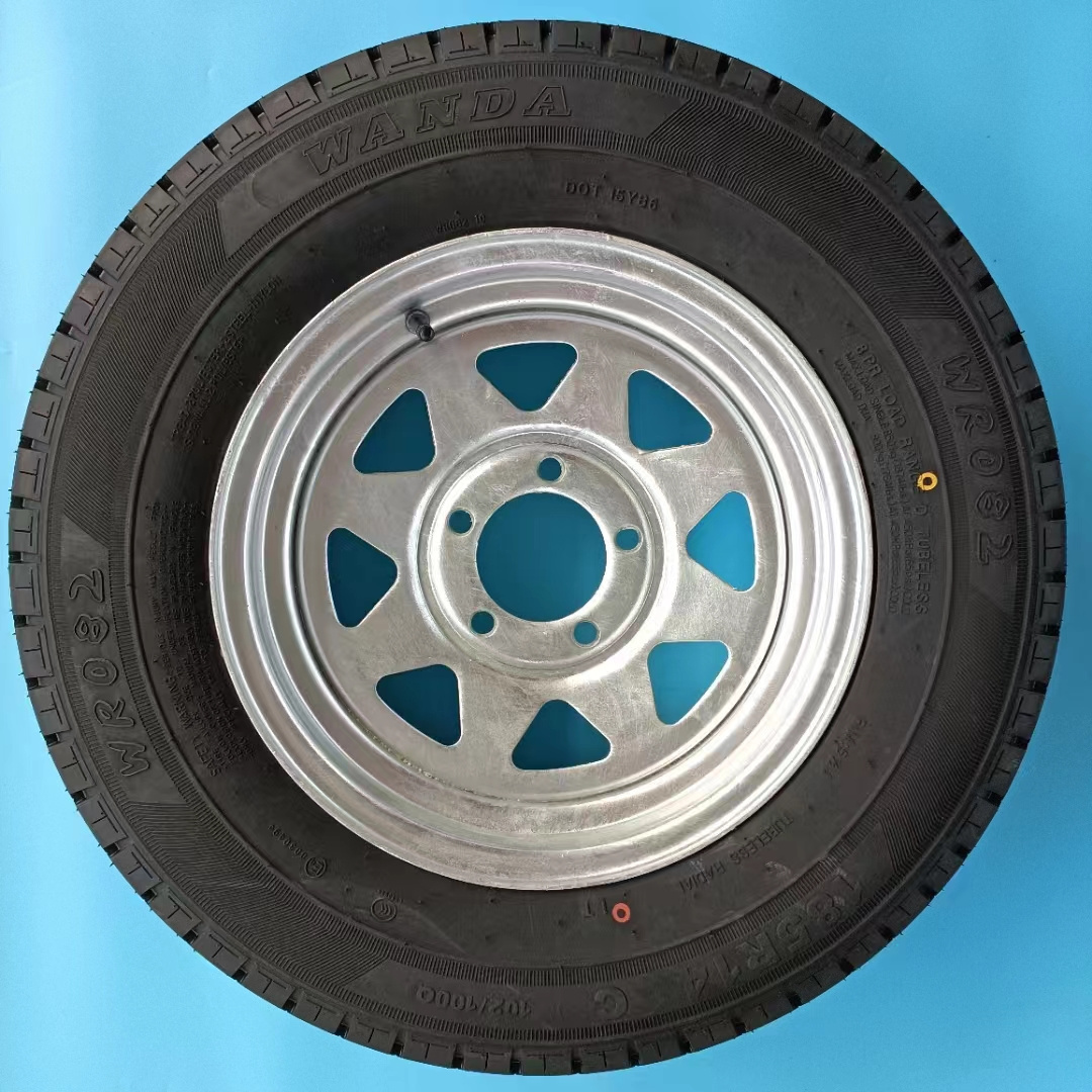 Camper trailer 195/50R13C load index 104/101N Trailer tires with rims