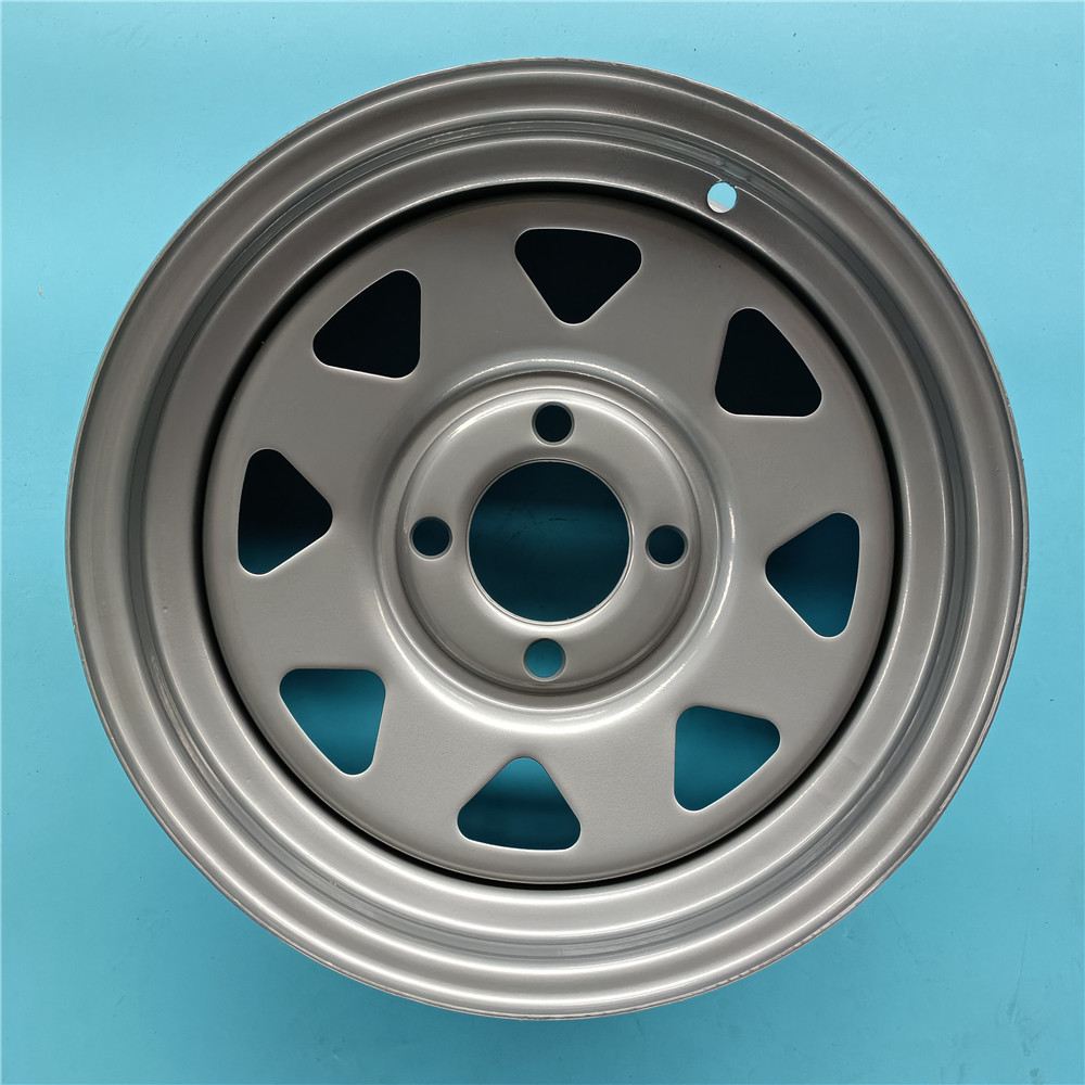 Oem Low Price China wheels rims 13 inch 4 holes steel wheel 4x100 steel rim trailer wheel