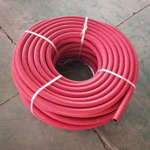 Hot selling 1 2 3 4 inch 300 400psi yellow red flexible air water suction compressor rock drill rubber air hose pipe