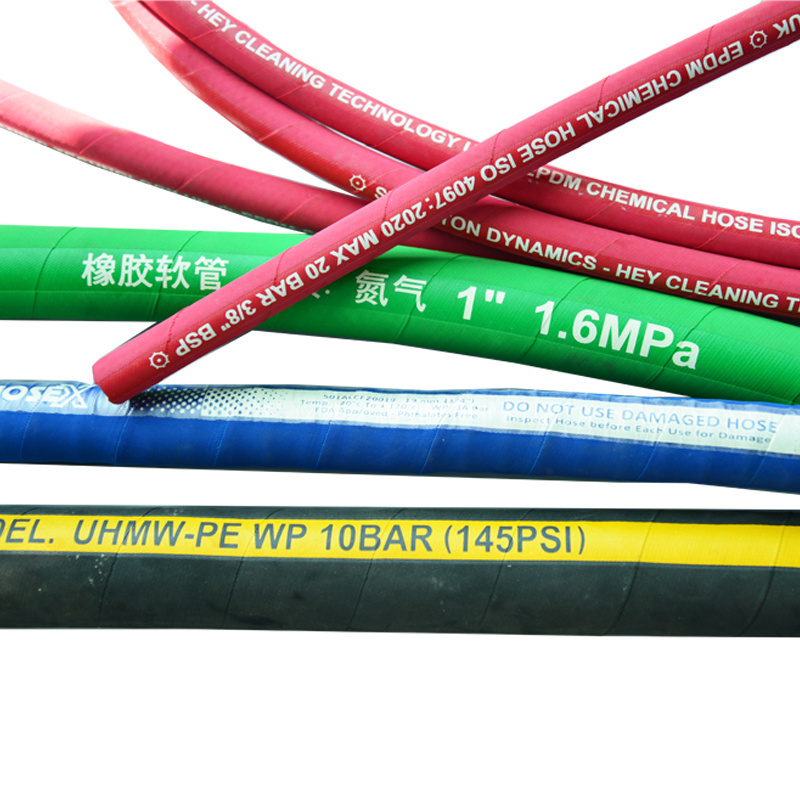 Industrial rubber air hose for compressor air hose