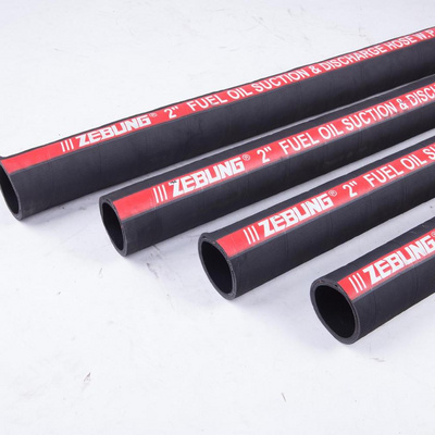 High quality fuel oil gas and diesel  suction and discharge rubber pipe hose with cooper wire reinforcement Anti static