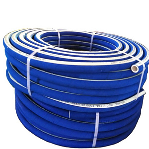 1 inch 50 meter industrial flexible fiber reinforced air water rubber hose pipe 6 inches prices wp 20 bar