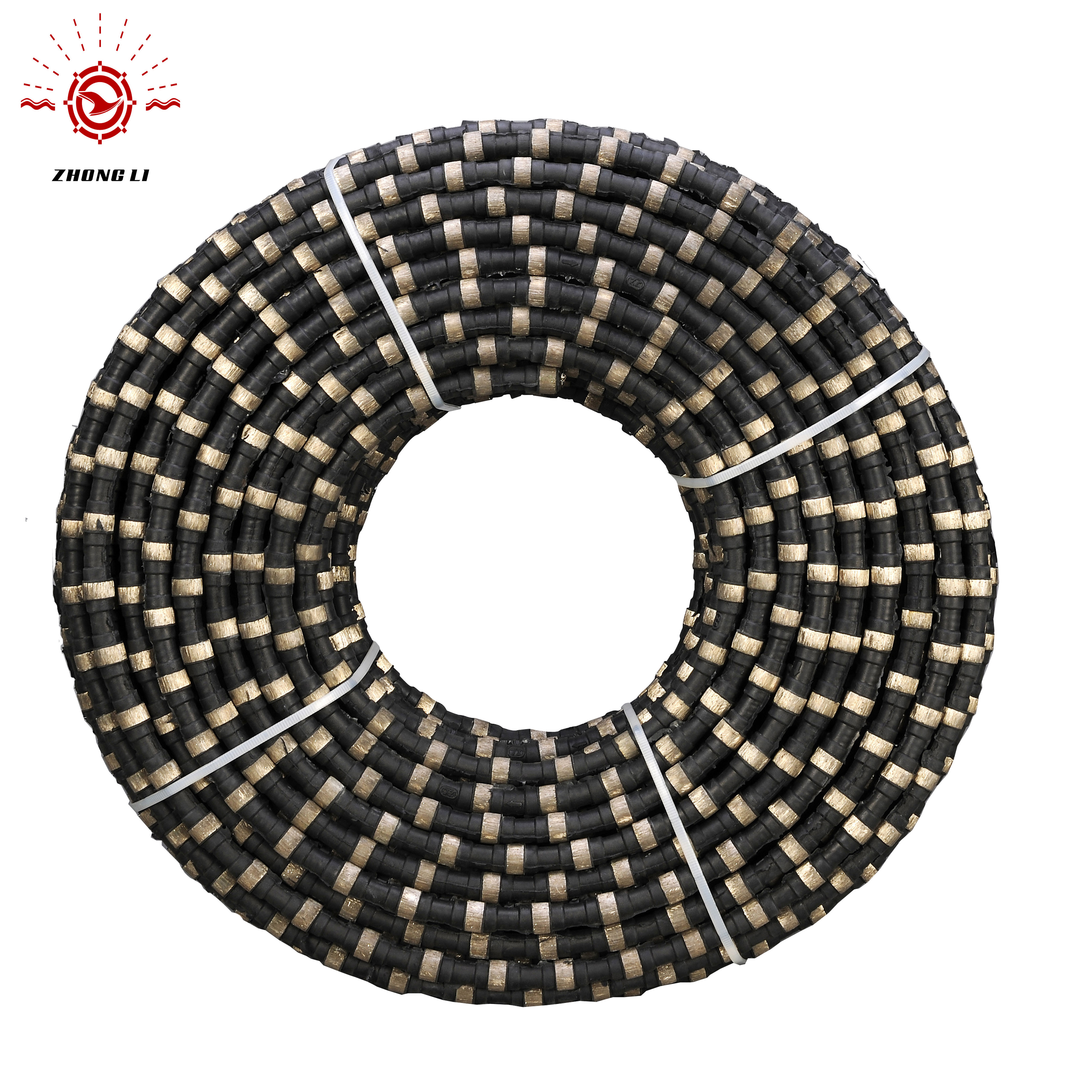 Quarry Wire 11.0mm Diamond Tool Wire Saw Diamond Wire Rope for Granite Quarry