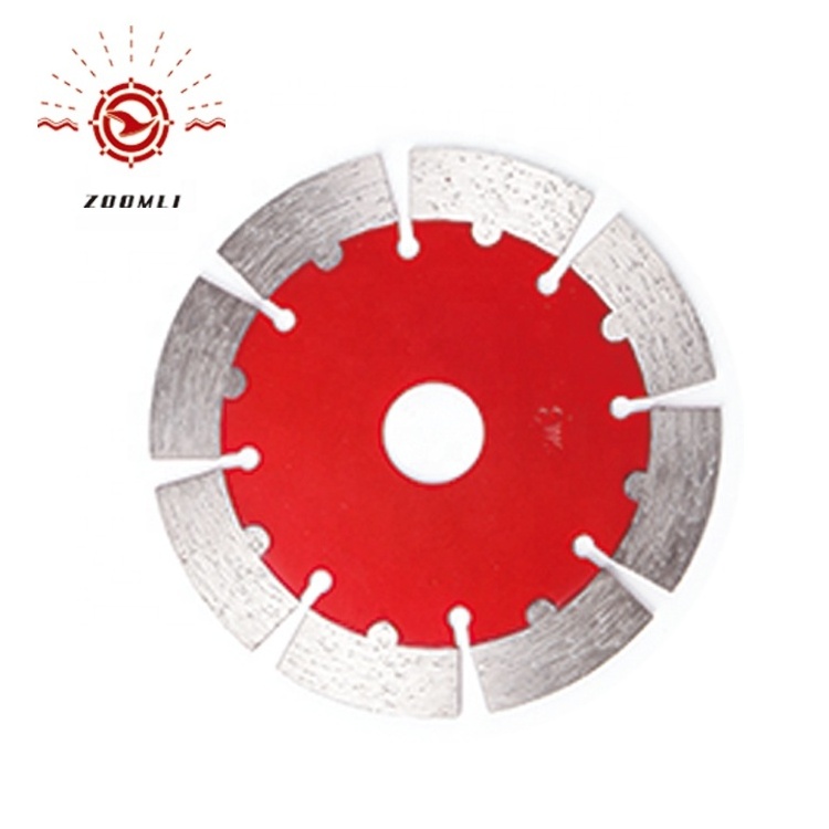 Granite Tiles Diamond Saw Blade Hot Pressing 8 Segment Ceramic Diamond Powder Fast Cutting, Durable Life Zoomli-024 Multicolour