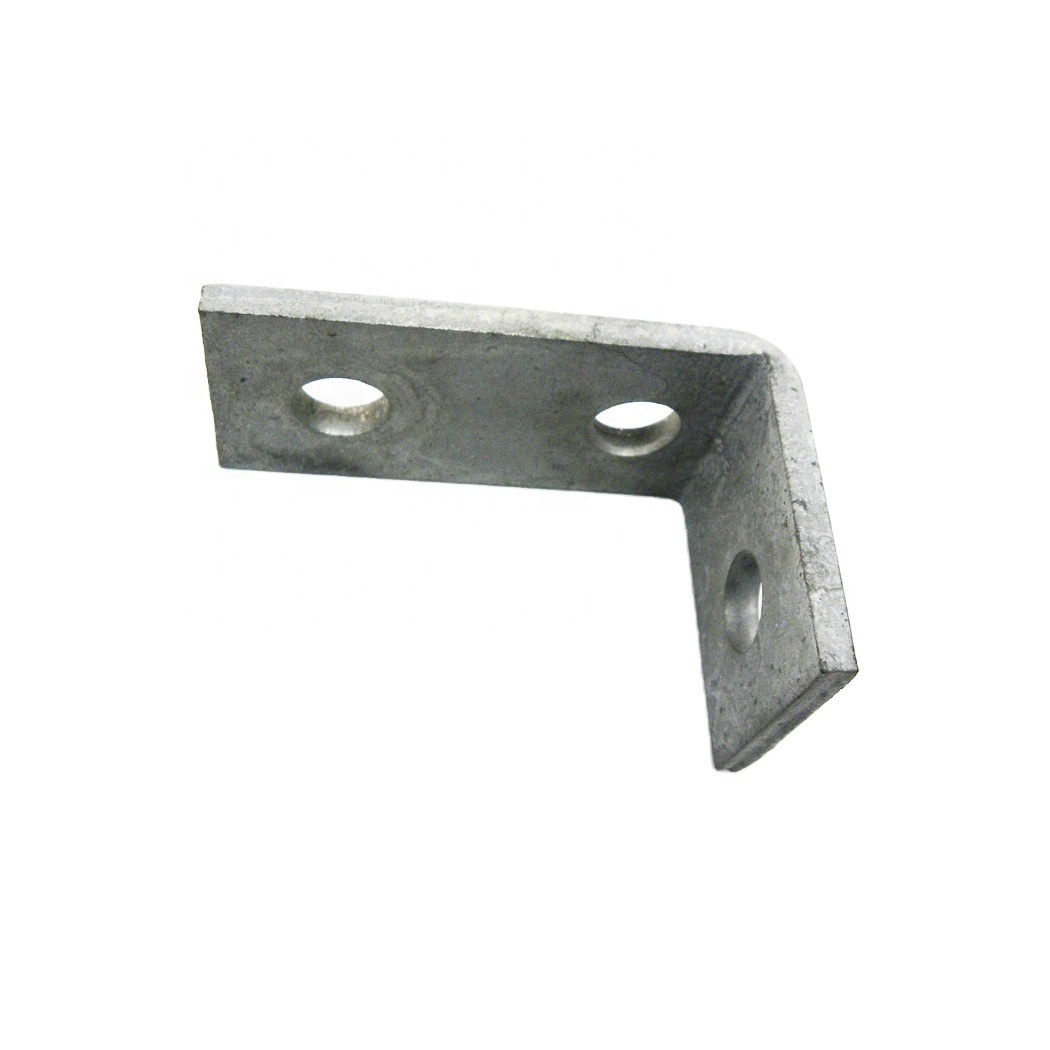 Three Hole 90 Degree Stainless Steel Corner Bracket For C Channel Connecting