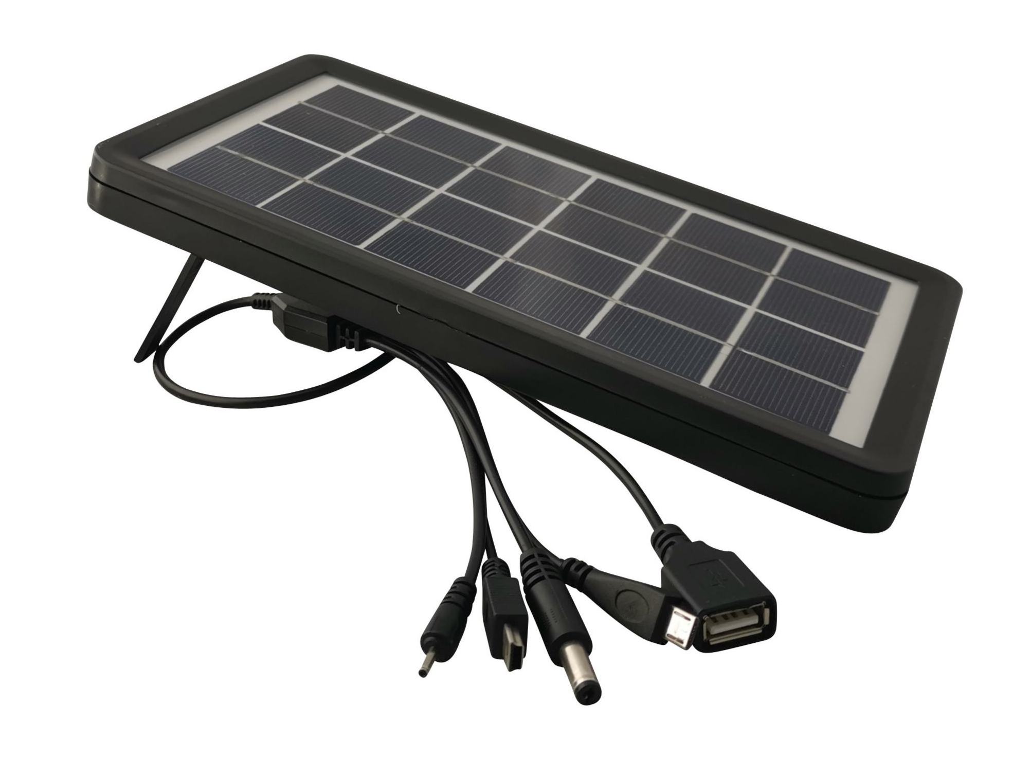 Factory direct sales mini solar panel with charging data cable small solar panel charger