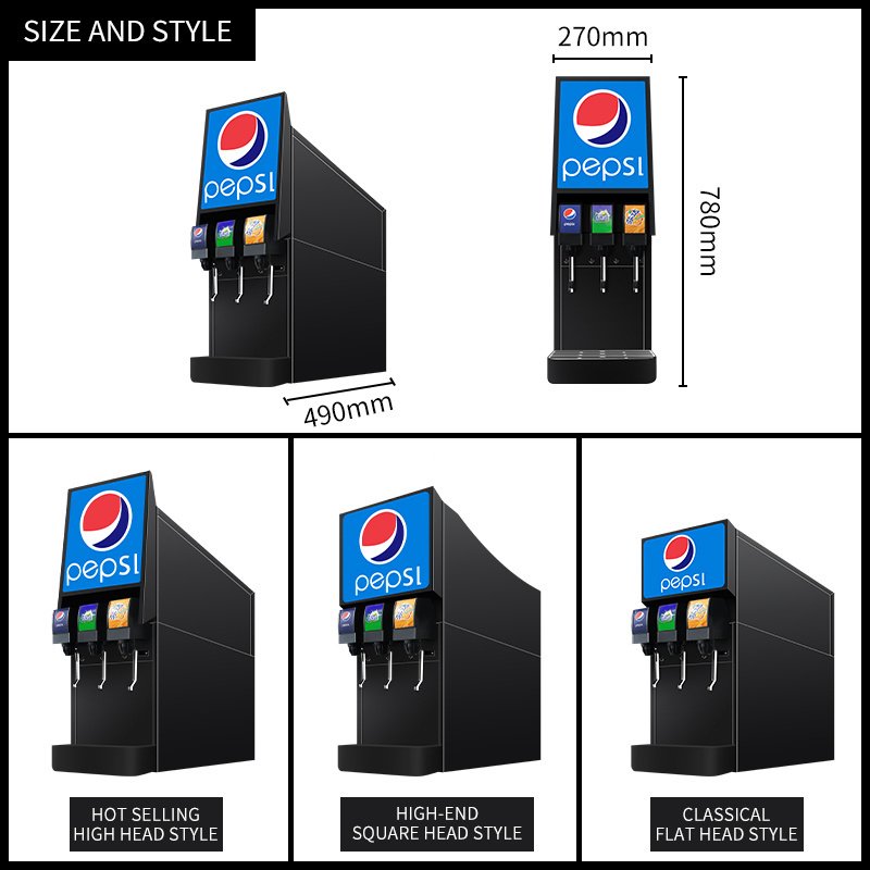 Commercial Instant Freezing Cola Machine Coke Soda Dispenser Machine Cola Vending Machine