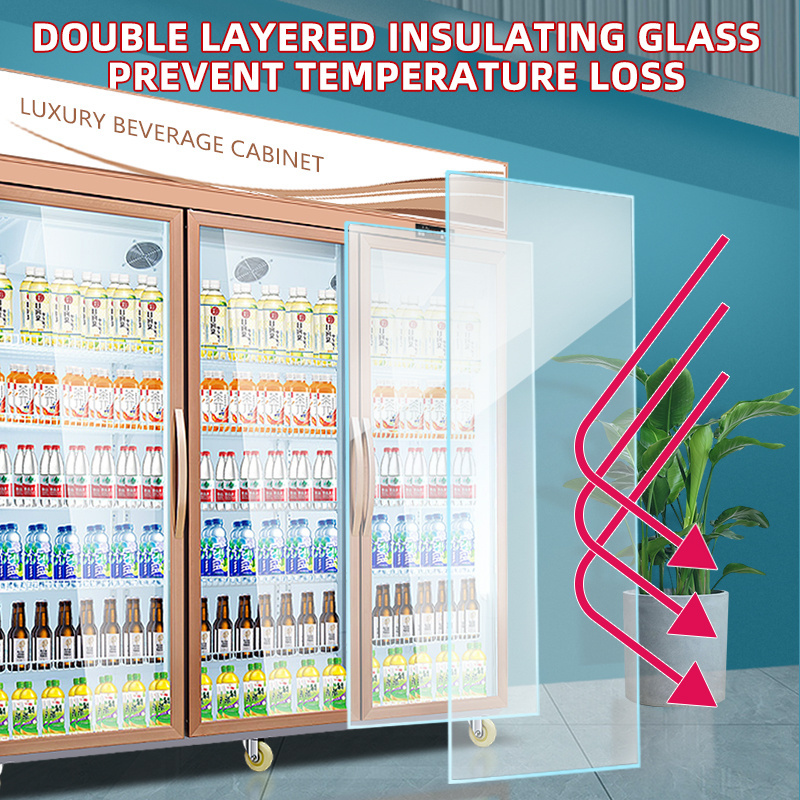 Commercial Display Fridge For Pepsi Bar Fridge Glass Door Under Counter Display Cooler Display Fridge Freezer