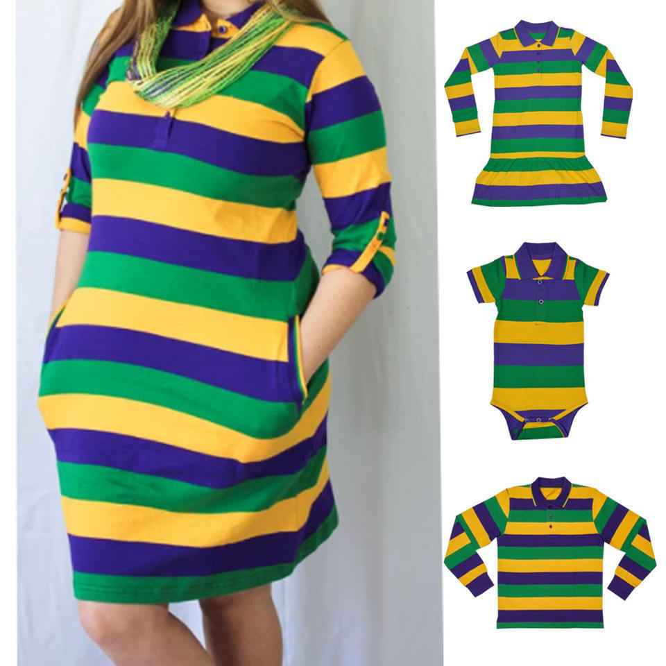 Boys' Long Sleeve Polo Shirt - Striped Cotton Top for Versatile School and Playwear