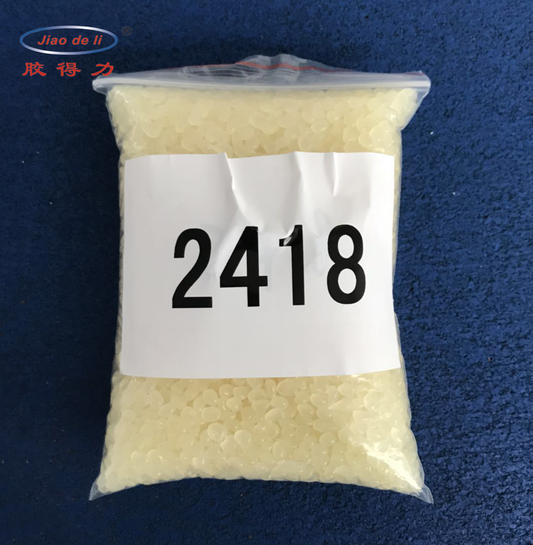 T-2418Y Zhengye Jiaodeli Brand Yellow Hot Melt Adhesive Fabric Mattress Glue