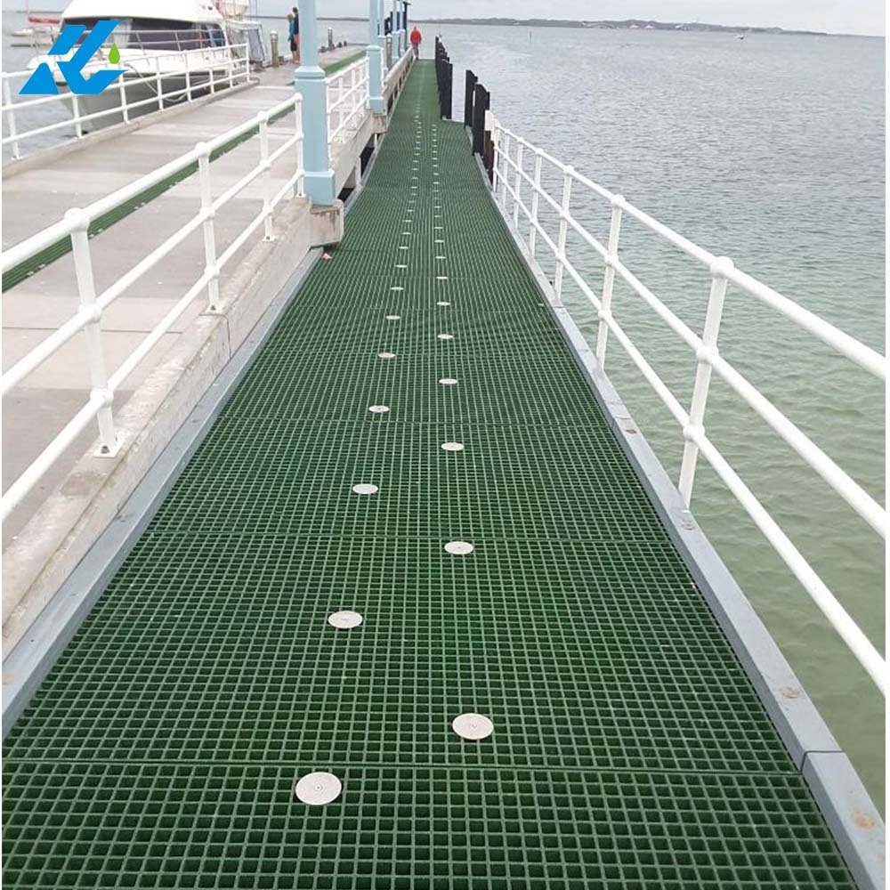 Anti Slip Marina Decking mini mesh grit top fiberglass grp frp grate/grid