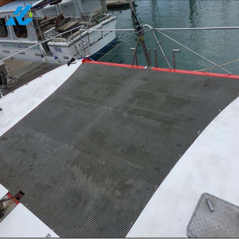 Anti Slip Marina Decking mini mesh grit top fiberglass grp frp grate/grid