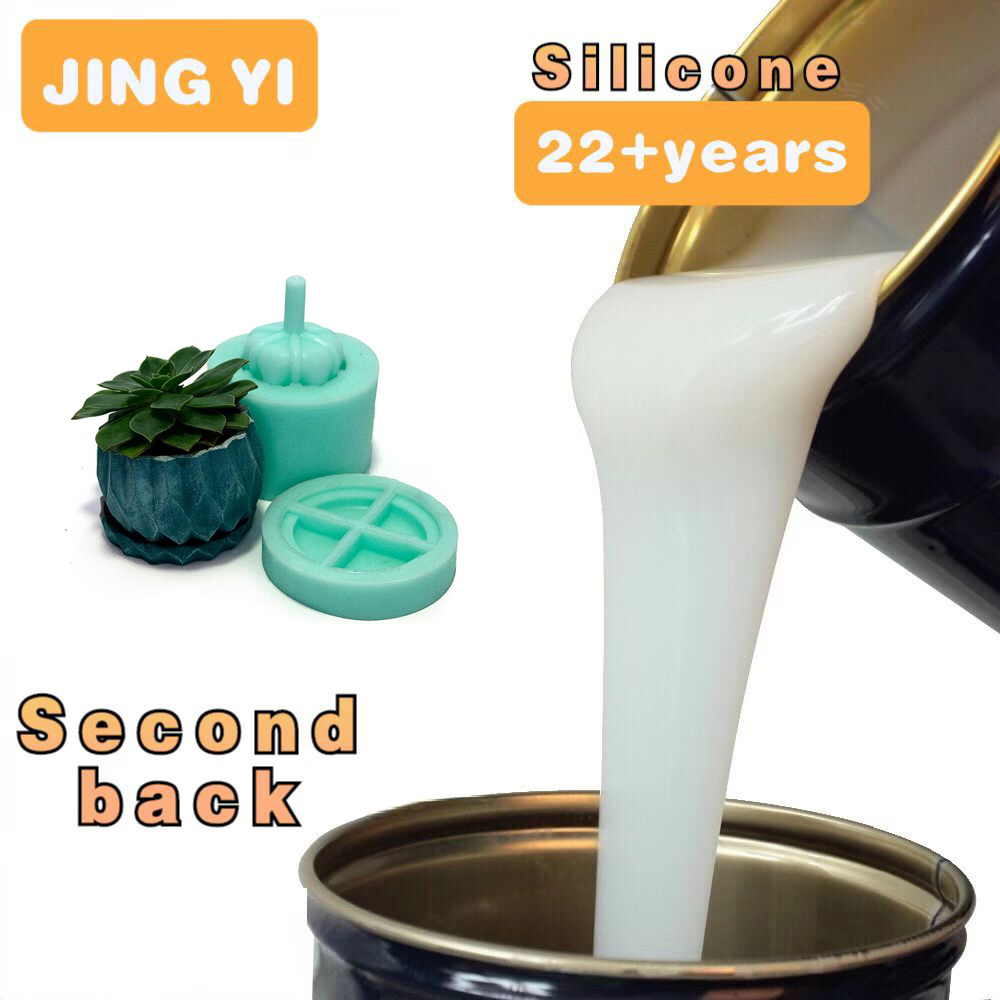 Hot sale liquid silicone for DIY Concrete Molds Flower Pots Cement mold Small Resin Molds Factory sales RTV 2 Silicone Rubber