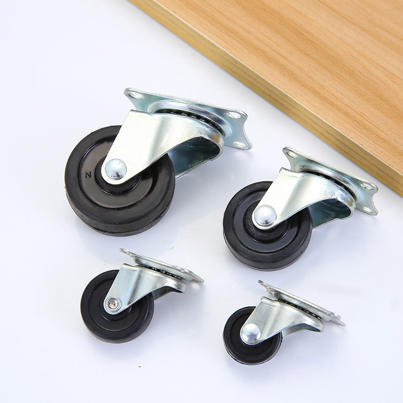 1 inch flat Universal wheel universal casters caster wheel office chair supplier caster-empotrado