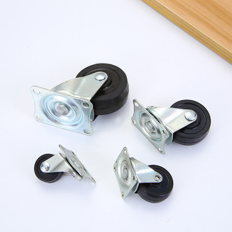 1 inch flat Universal wheel universal casters caster wheel office chair supplier caster-empotrado