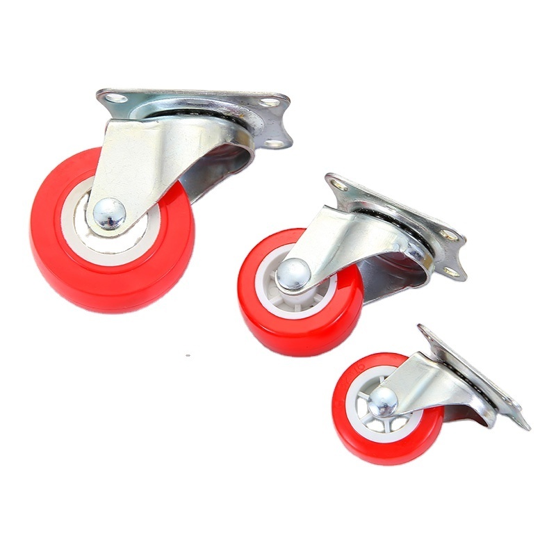 Popular Design Roller Office Chair Transparent Mini Adhesive Caster Wheels