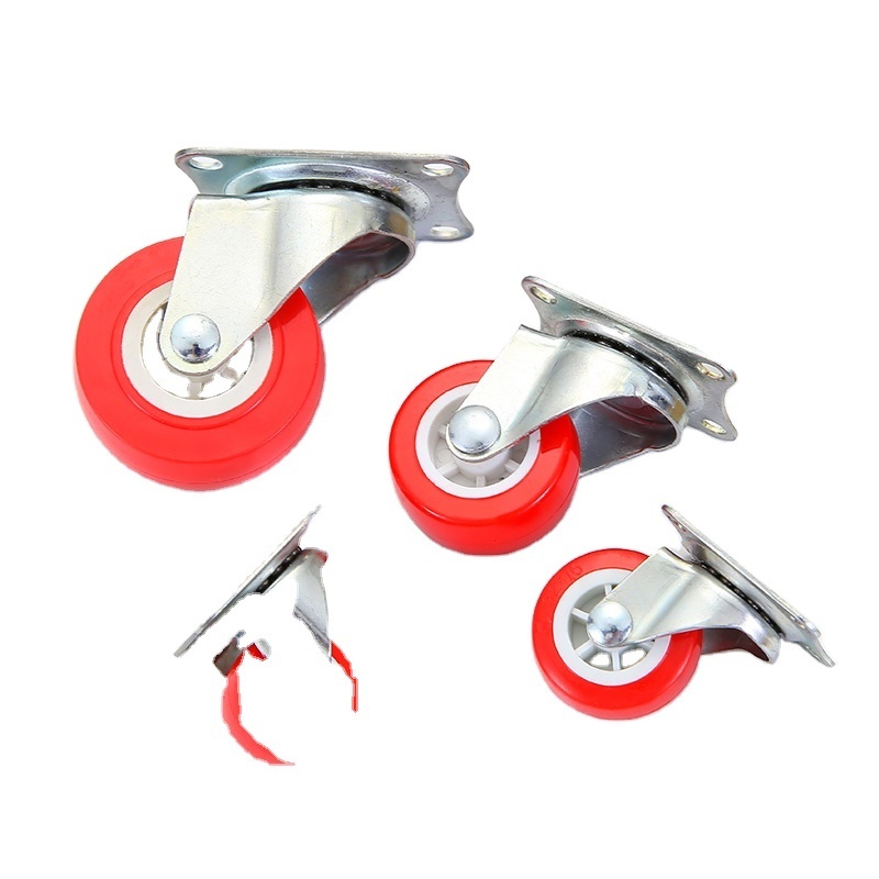 Popular Design Roller Office Chair Transparent Mini Adhesive Caster Wheels