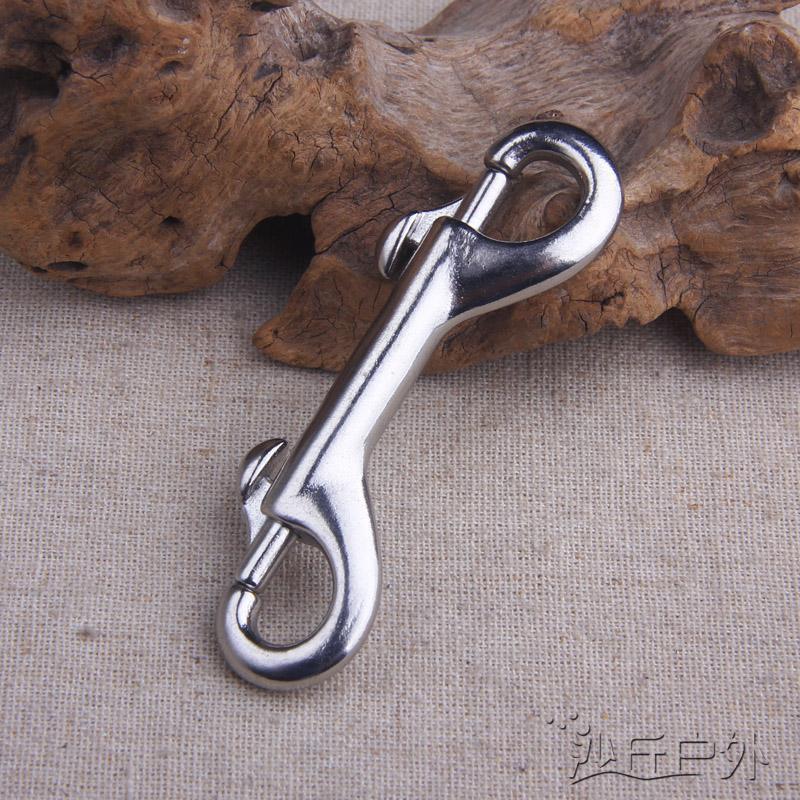 High Quality Grade 304/316 stainless steel double end snap hook/double bolt snap hook/Stainless Steel Swivel eye bolt snap hooks