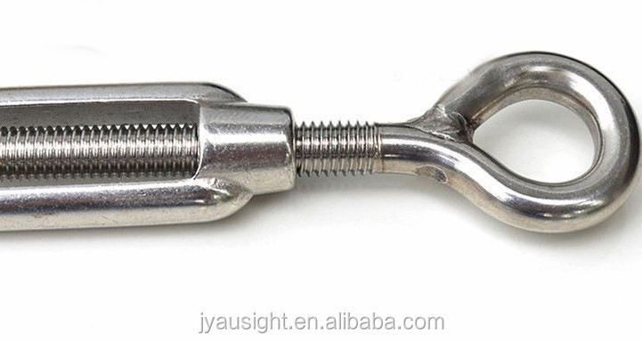 High quality eye and hook type stainless steel 304 turnbuckle for rigging fittings