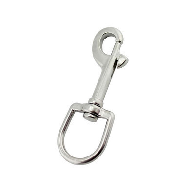 High Quality Grade 316 Stainless Steel Swivel Eye Snap Hooks/Swivel Bolt Snap Hook carabiner for dog leash