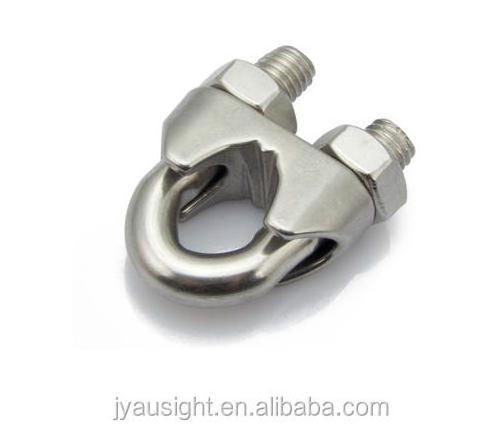 Top Quality SUS304/316 Stainless Steel Wire Rope Clamp Wire Rope Clip DIN741