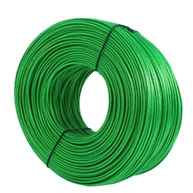 special structure 6x19+(8x7+1x19) galvanized steel cable with Nylon/PU/PE coated