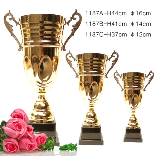 Competition price trophies and medal hight quality made in china trophy cup