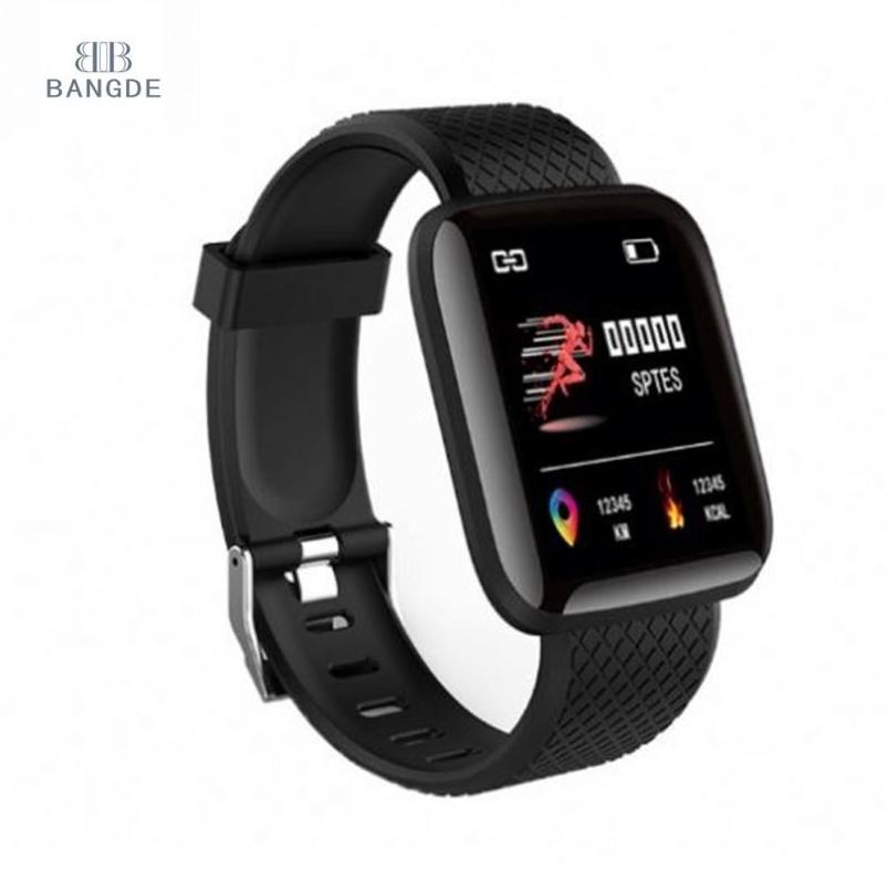 2023 Most Popular Drogontech App Smart Wristwatch 116Plus Fitness Tracker Wrist Band Cheapest Waterproof Watch