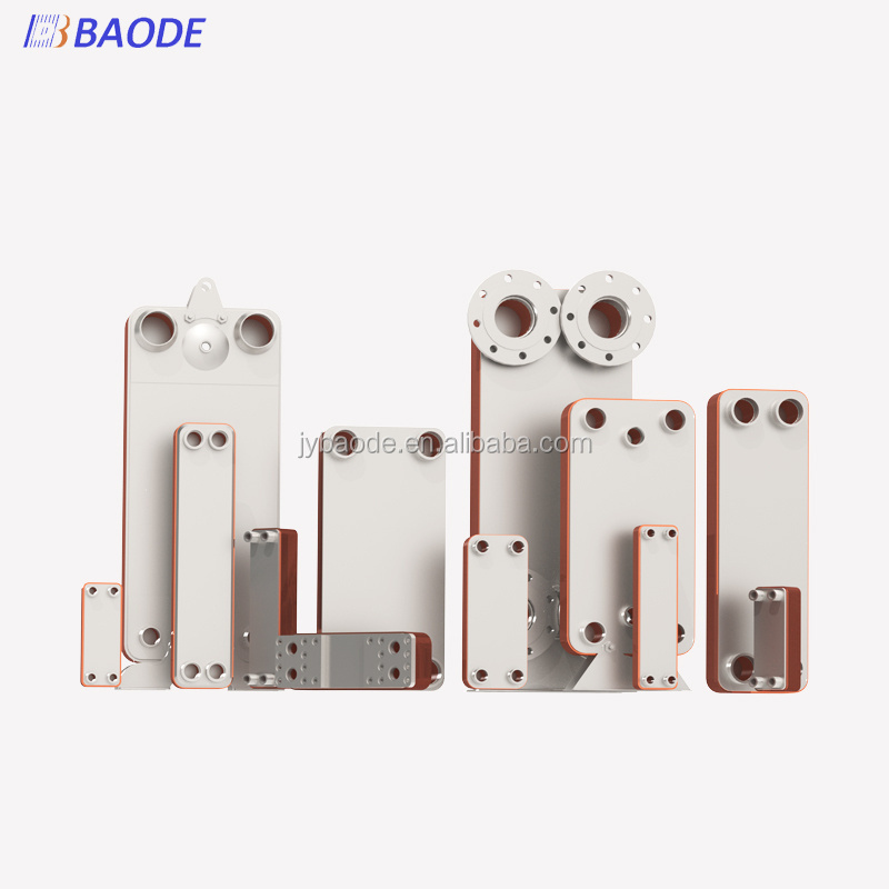 BL26 Customize Plate Evaporator Plate Brazed Heat Exchanger For Refrigeration Oil Cooler And Gas Boiler