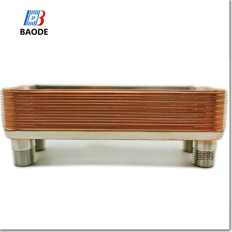 Professional Oil cooler BL20 Brazed HVAC plate heat exchanger