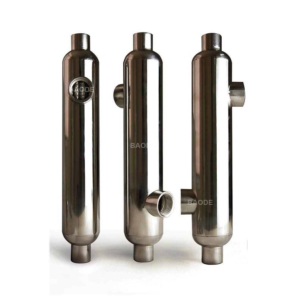 China ST1460 stainless steel Ti spa shell & tube heat exchanger