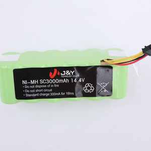 14.4V 2000mAh 3000mAh 3500mAh Ni-MH battery pack for DIBEA KK8 X580 ECOVACS Deebot CR120 X500 Robot Vacuum cleaner