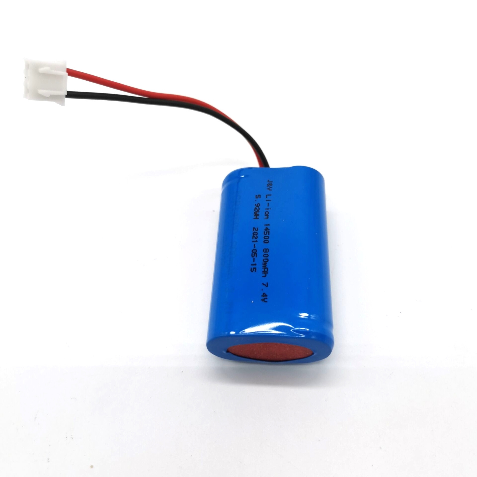 14500 Battery 14500 800mAh 7.4V battery with wires PCM with JST connector