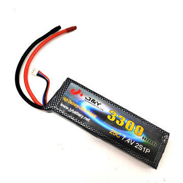 2S 18650 Li Polymer Battery 7.4V 3300mAh Lipo Battery Pack Rechargeable Battery For RC Car Tank Monster