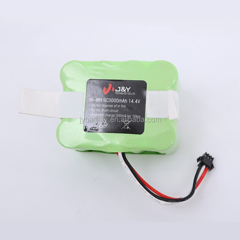 OEM/ODM 14.4v 3000mAH Nimh batteries pack replacement for Ecovacs X500 X580 CR120