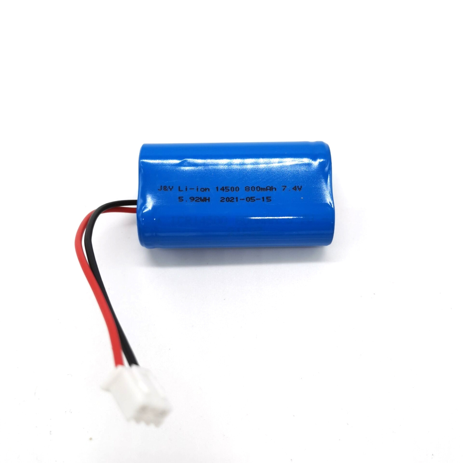 14500 Battery 14500 800mAh 7.4V battery with wires PCM with JST connector