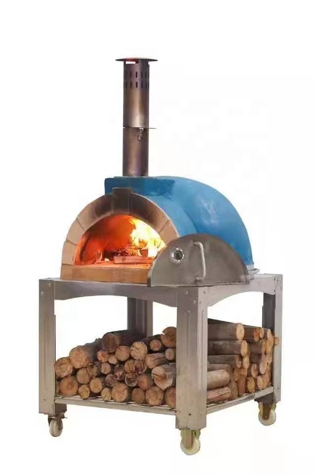 Home & Garden  Outdoor Clay BBQ Oven Wooden Pizza oven for party