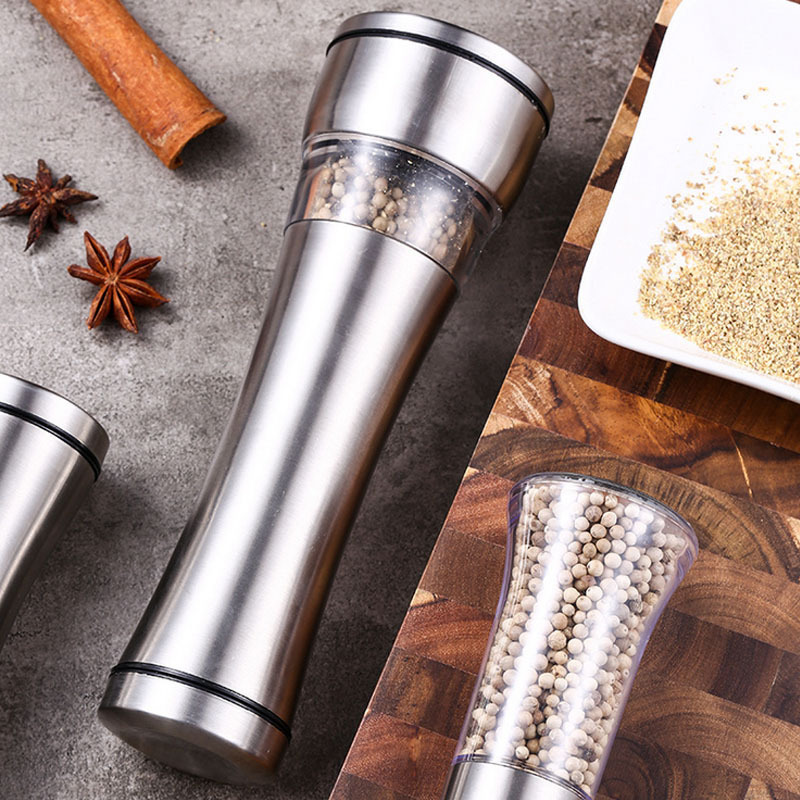 Stainless Steel Pepper Grinder Salt Grinders Mills Salt And Pepper Mill Set Pepper&Salt Grinding Mills Set