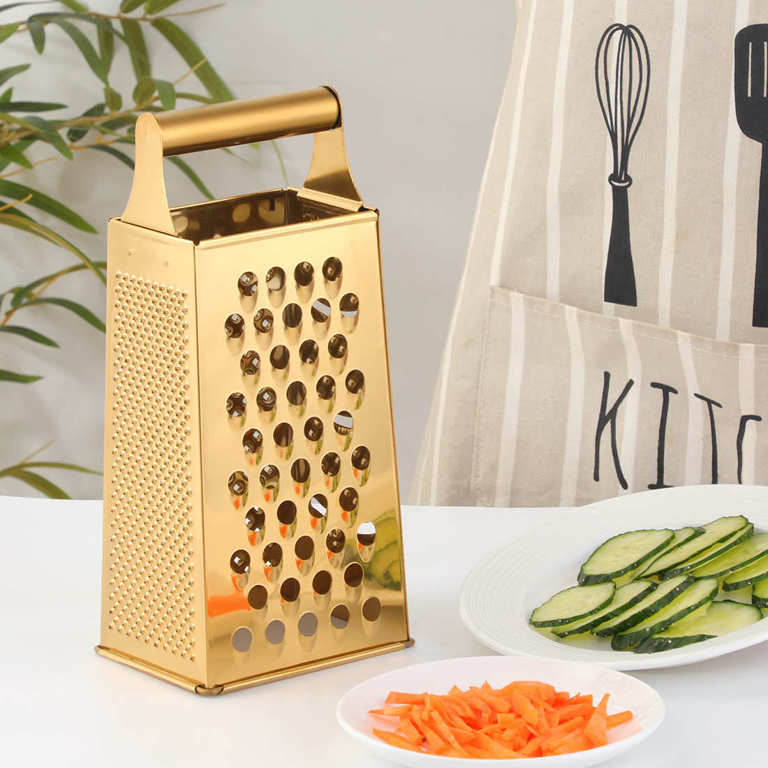 Multifunctional Graters stainless Steel Tools Fruits Vegetable Kitchen Gadget With 4 Sides