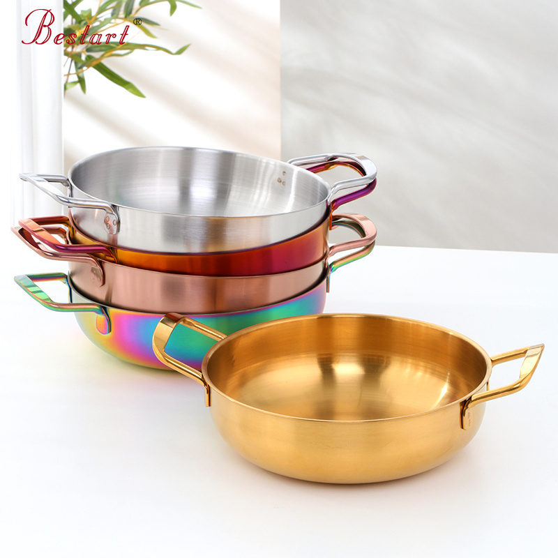 Hot Sell Cookware Pot Stainless steel Serving Pan for Restaurant Cooking