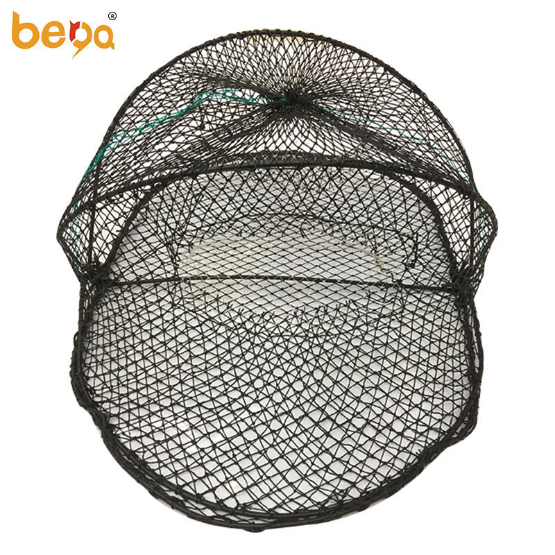 Crabing trap fish traps spring cage plastic coated wire lobster trap