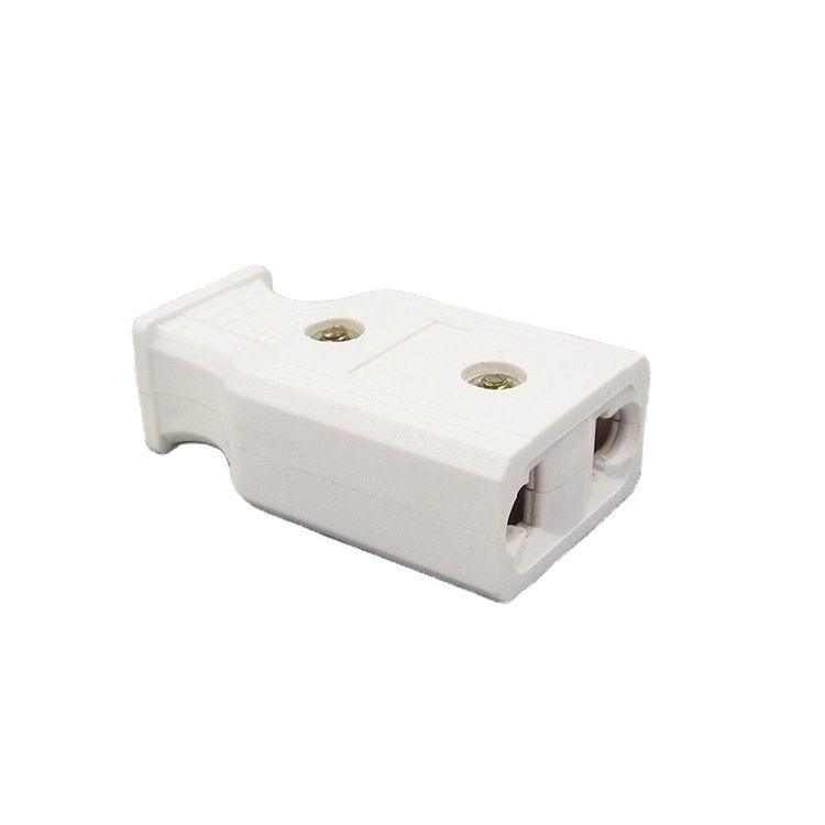 Thailand standard 2 flat pins plug 10A 220V 2 pins power plug socket Cambodia Vietnam two pin plug