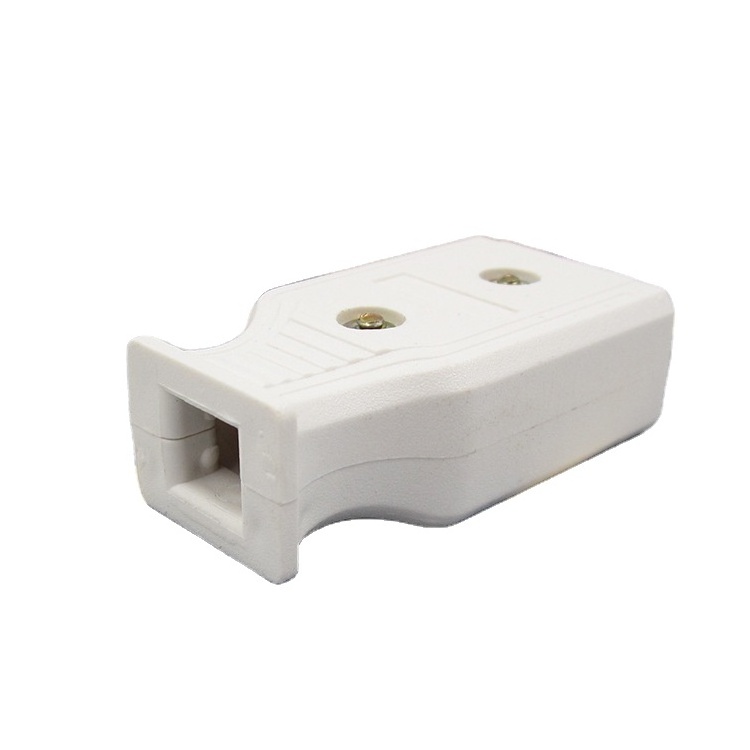 Thailand standard 2 flat pins plug 10A 220V 2 pins power plug socket Cambodia Vietnam two pin plug