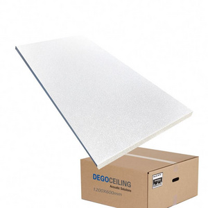 Factory direct 1200*600 White painted concealed edge acoustic ceiling tiles size 2x2 1x4 2x4