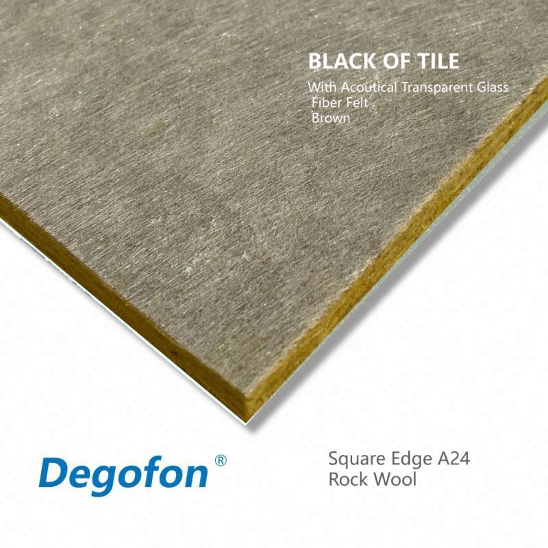 2x4 600x1200mm ceiling system isolate noise stone wool acoustic tiles lay in for offices