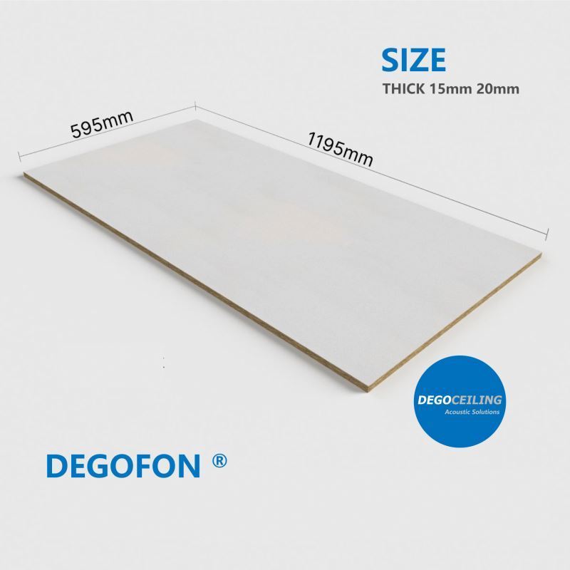 Fiberglass ceiling tiles 2x4 with density 100kg/m3 white spray factory direct