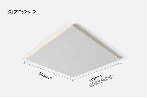 2x2 painting fire-resistant stick-on fiberglass drop ceiling tiles acoustic mineral wool panels