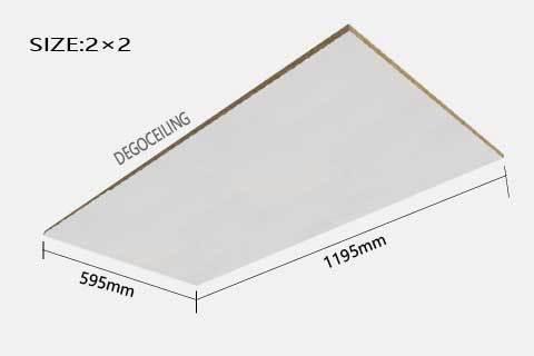 2x2 painting fire-resistant stick-on fiberglass drop ceiling tiles acoustic mineral wool panels