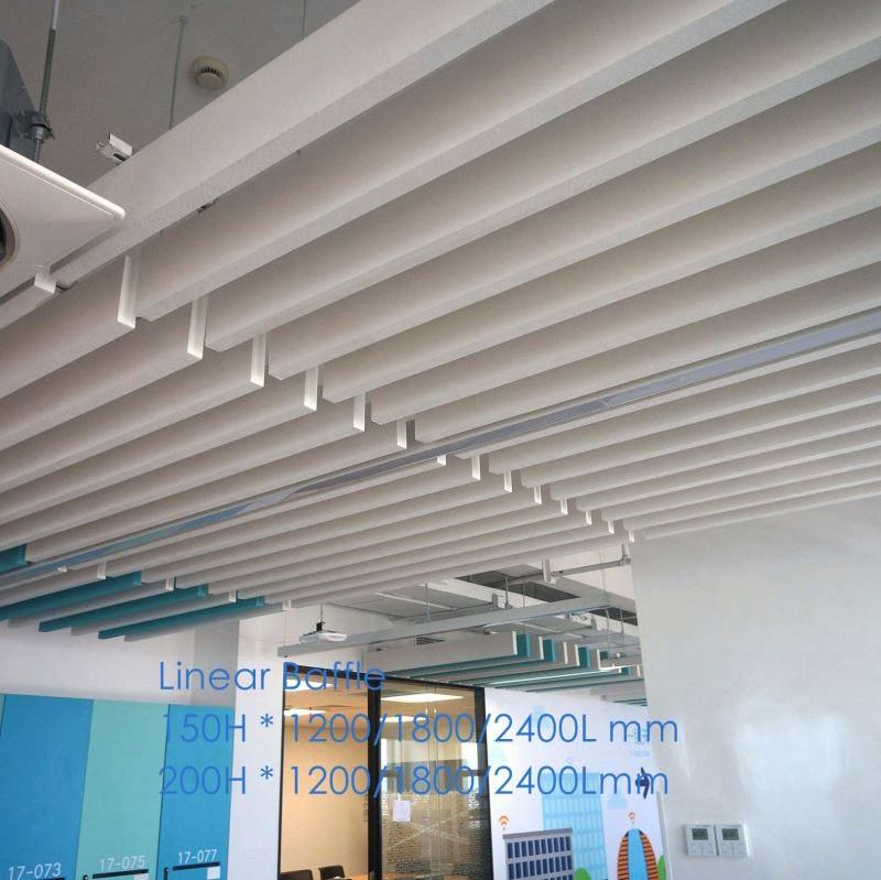 Acoustic Baffles Sound Absorbing Ceiling Tiles