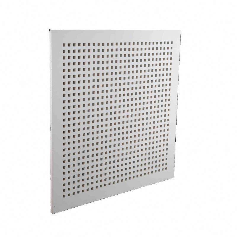 White Paints And Embossed Gypsum Ceiling Tiles ,pvc Tile Board Sound Absorbing Perforated Pvc Ceilings